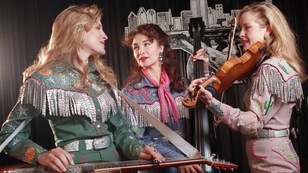 Laura Lynch, centre, was one of the founding members of the country band in 1989