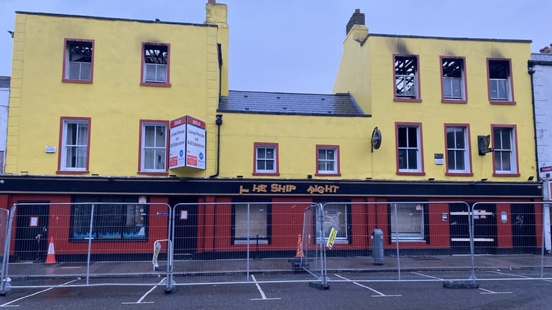The Shipwright pub and guesthouse in Ringsend was being renovated to provide emergency accommodation for homeless families