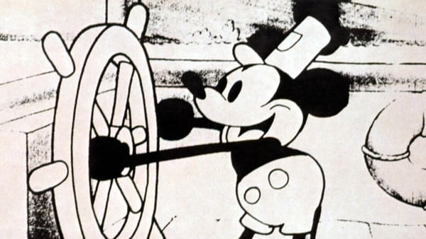 The copyright on Steamboat Willie expired on New Year's Day