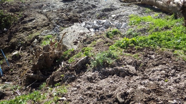 The 150-year-old lime kilns had been levelled without consent (Image: Dept of Communities)