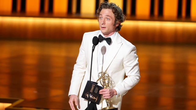 Jeremy Allen White wins Lead Actor in a Comedy Series for The Bear