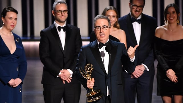 Last Week Tonight With John Oliver wins Outstanding Scripted Variety Series