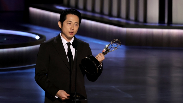 Steven Yeun wins Lead Actor in a Limited Series or Movie for Beef