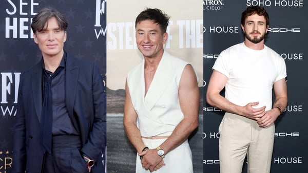 (L-R) Cillian Murphy, Barry Keoghan and Paul Mescal are among this year's BAFTA nominees