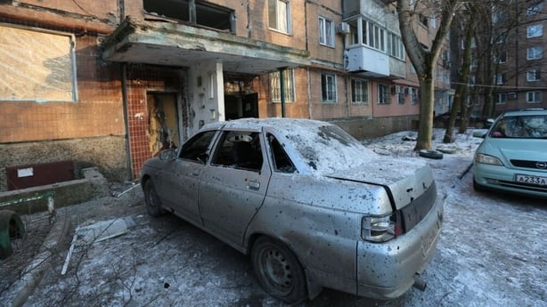 Strike On Busy Market Kills 27 In Russian-held Donetsk