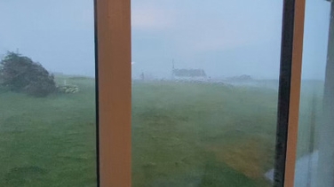 Strong gusts from Storm Isha seen in Co. Kerry
