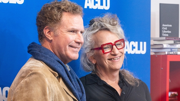 Will Ferrell and Harper Steele at the Sundance Film Festival in Park City, Utah on Monday