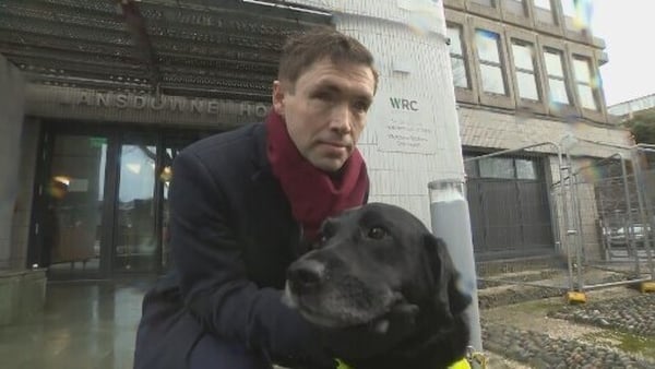 Martin Gordon claimed he was refused entry to the restaurant because he had his guide dog with him