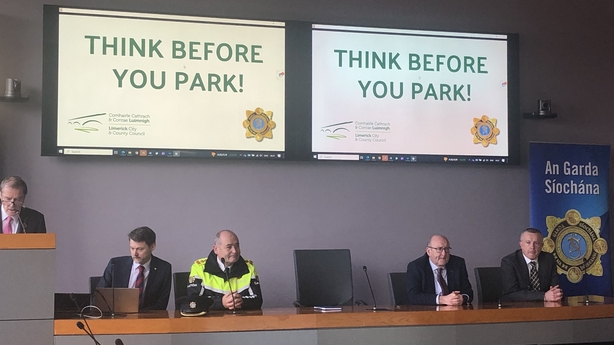 Think before you park campaign