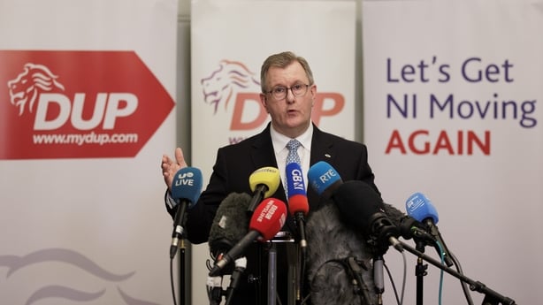 Jeffrey Donaldson's DUP agreed to return to power-sharing this week