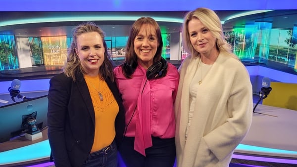 Pictured in the Study Hub Studio: Jen Trzeciak from Way Ahead Therapy
Evelyn O'Rourke, presenter
Dr Susan McCormick, Assistant Professor of Music at Trinity College Dublin