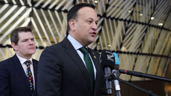 The Taoiseach's comments followed today's emergency EU summit