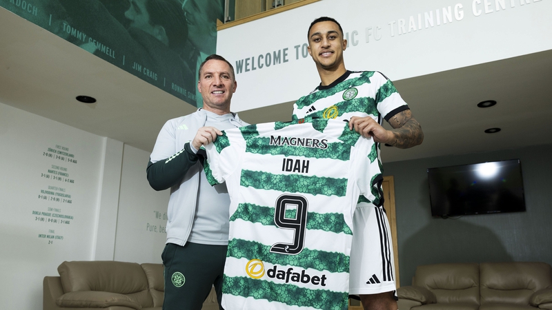 Celtic boss Brendan Rodgers has high hopes for Adam Idah after his loan move to Glasgow