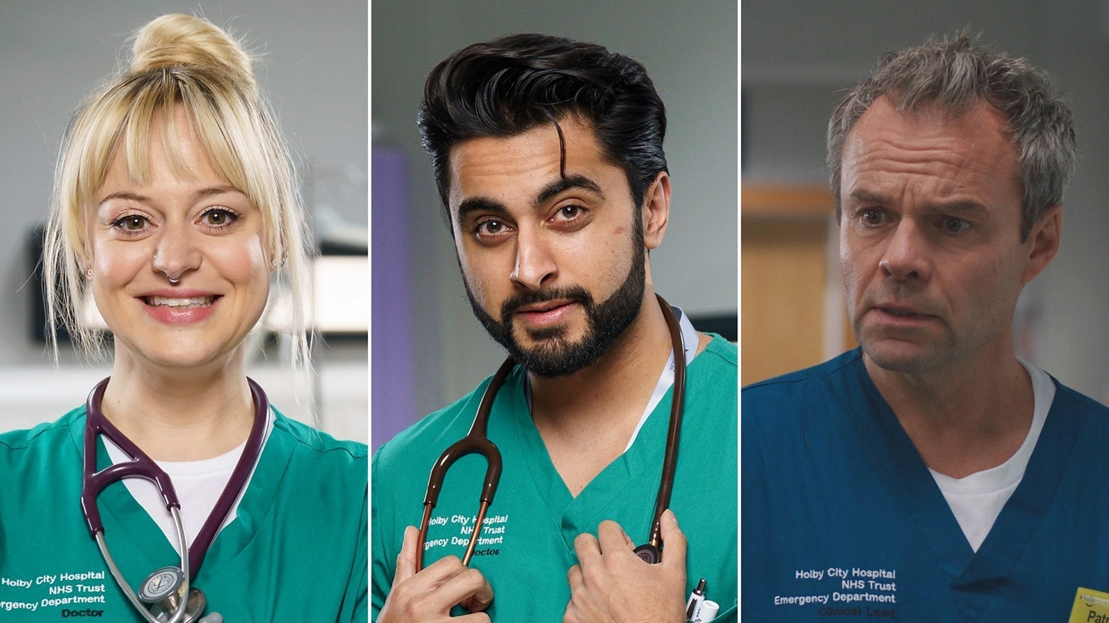 Casualty announces three new stars