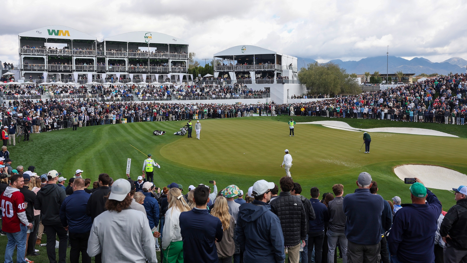 Third round at Phoenix Open suspended as Taylor leads