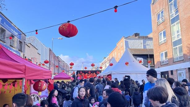 Watch: Hundreds gather for Lunar New Year celebrations