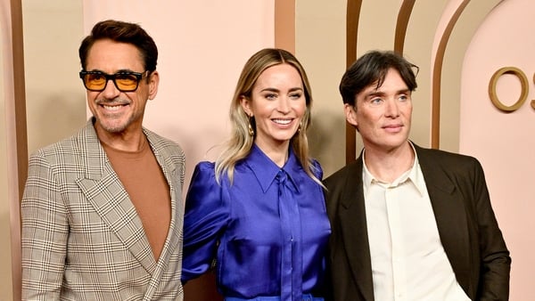 Robert Downey Jr, Emily Blunt and Cillian Murphy. All images courtesy of Getty Images