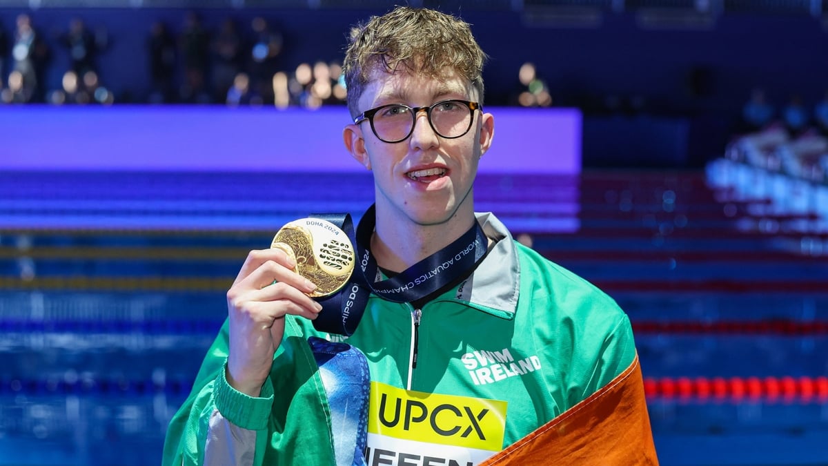 Daniel Wiffen Makes History As He Wins Gold At World Aquatics ...