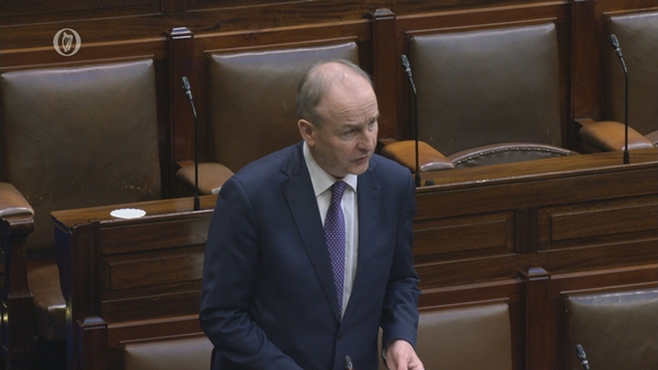 Speaking during a Dáil debate, Micheál Martin said the people of Northern Ireland should not be expected to tolerate further cycles of instability and suspension of the institutions