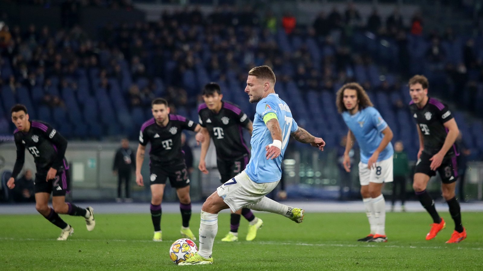 Immobile spot on as Lazio surprise Bayern