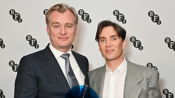 Oppenheimer director Christopher Nolan and Cillian Murphy