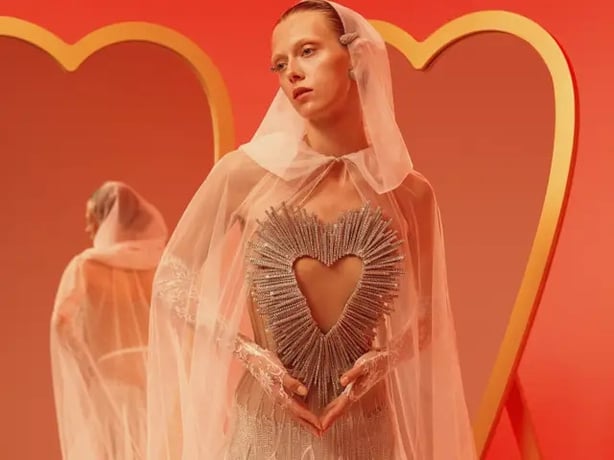 Corset dress with Heart cut – FROLOV