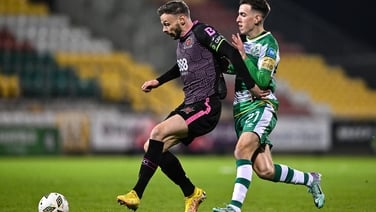 Player of the Match Andy Boyle on Dundalk's point at Shamrock Rovers