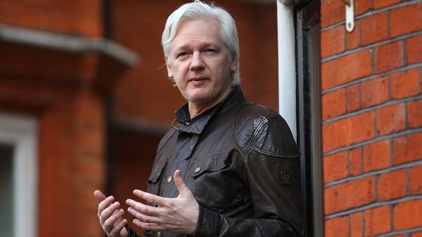 The WikiLeaks founder faces prosecution in the US over an alleged conspiracy to obtain and disclose national defence information