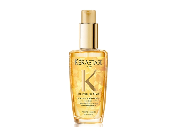 Kérastase Elixir Ultime Hair Oil, Long-lasting Radiance Treatment, For Dull Hair, With Five Precious Oils & Argan Oil