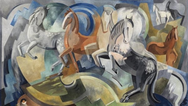 Mainie Jellett (1897-1944), Achill Horses (1941). Image: National Gallery of Ireland.