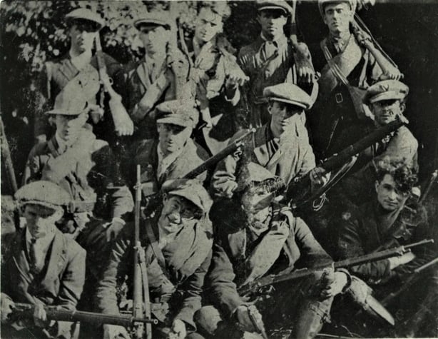 Group of armed men