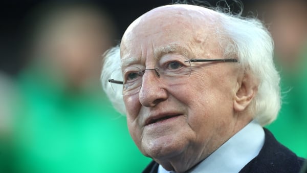 Government approval was secured for the men to be pardoned by President Michael D Higgins