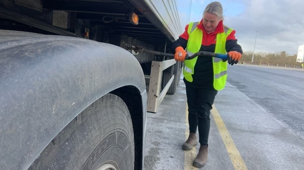 While more women are starting to work in the logistics sector, Sorcha Halpin said it remains a male-dominated industry
