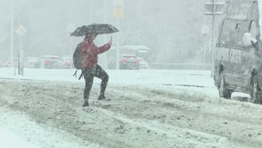 Weather conditions cause commuter disruption in Dublin