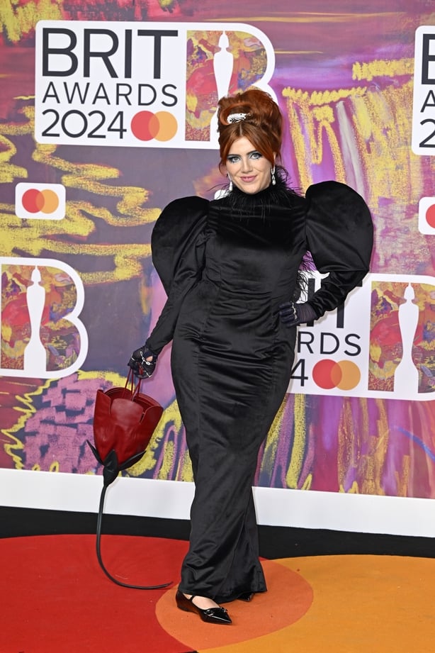 Irish stars CMAT and Jazzy dazzle on Brit Awards 2024 red carpet