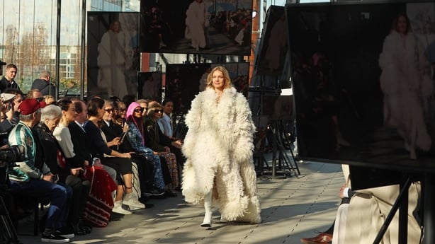  Natalia Vodianova walks the runway 