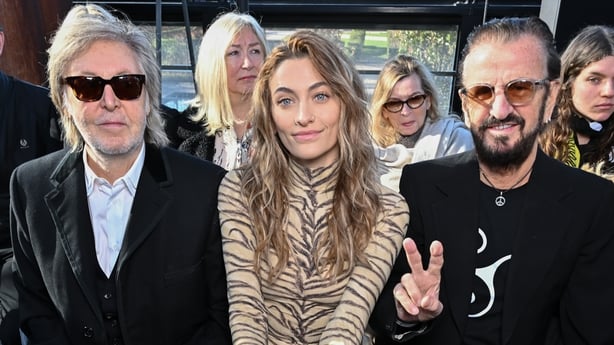 Paul McCartney, Paris Michael Katherine Jackson and Ringo Starr