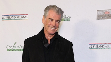 Pierce Brosnan is honoured at the Oscar Wilde Awards in LA