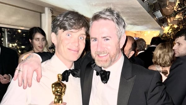 Cillian Murphy and Gareth Bromell. Image courtesy of Gareth Bromell.