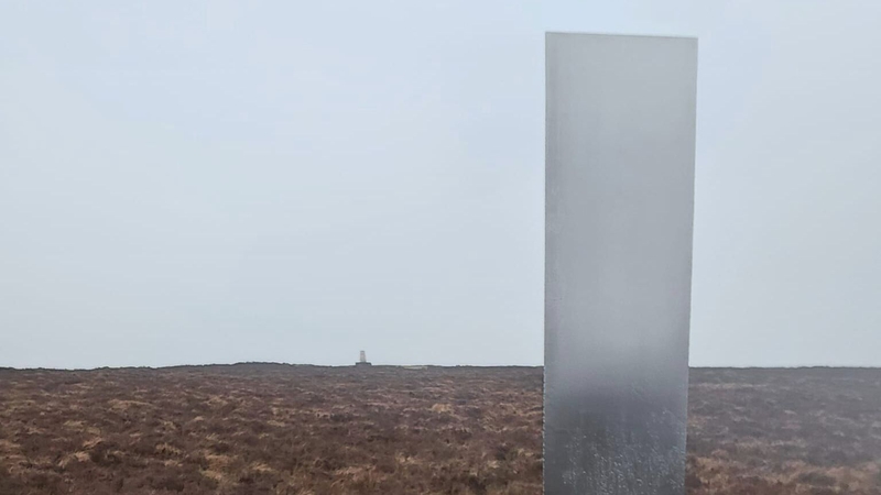 Wales hilltop monolith mistaken for UFO
