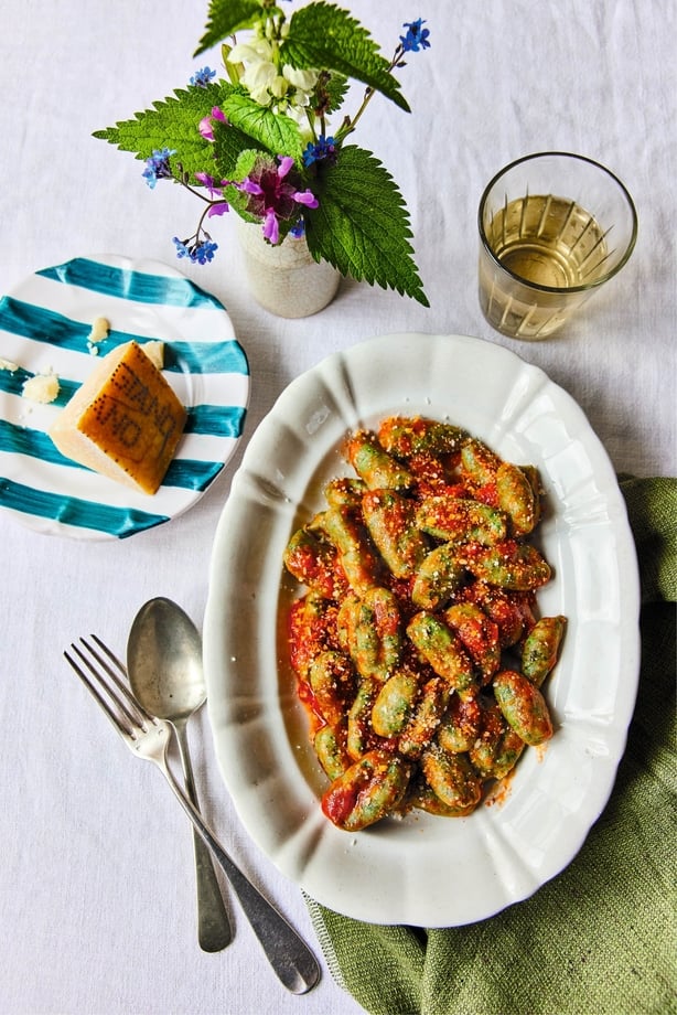 Spinach gnocchi from Gennaro's Verdure