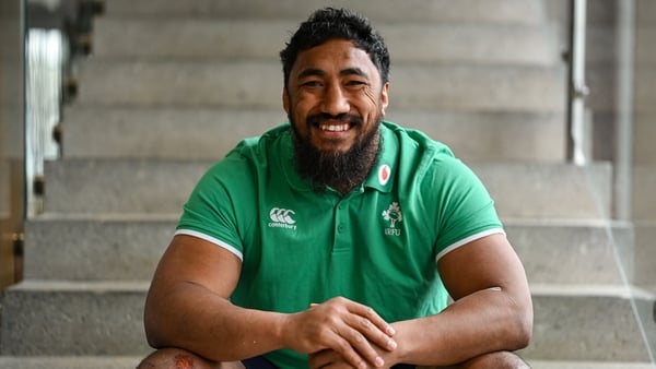 Bundee Aki is the Ireland players' players of the year