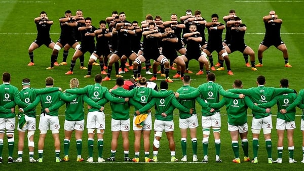 Ireland last hosted New Zealand in 2021