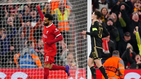 Mo Salah netted Liverpool's third on the night