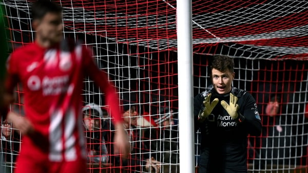 Ed McGinty made some vital saves for Sligo Rovers