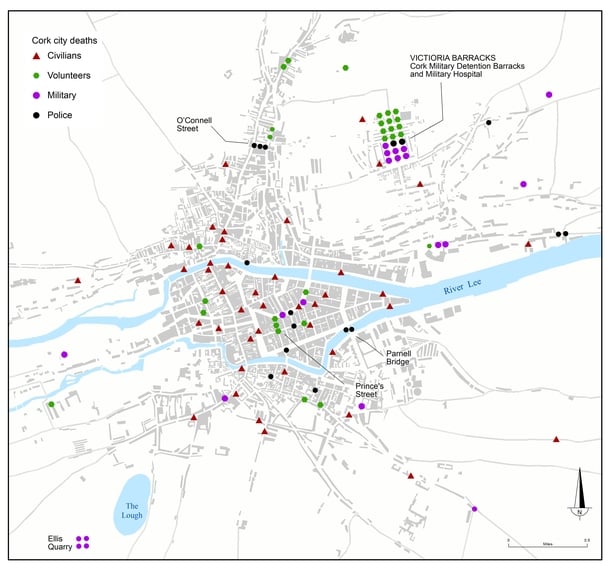 All casulties in Cork City 1919_21