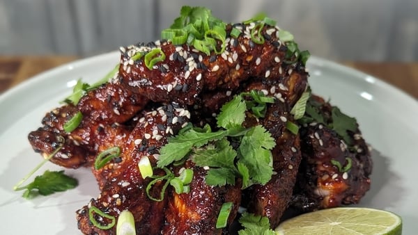 Wade's sticky Asian air-fryer chicken wings: Today