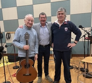 Paddy Glackin and Donal Lunny live on Classic Drive