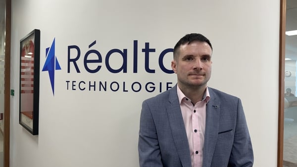 Abán O'Riordan, Founder and Joint Managing Director of Réalta Technologies