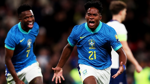 Brazil's teenage star Endrick sinks England at Wembley